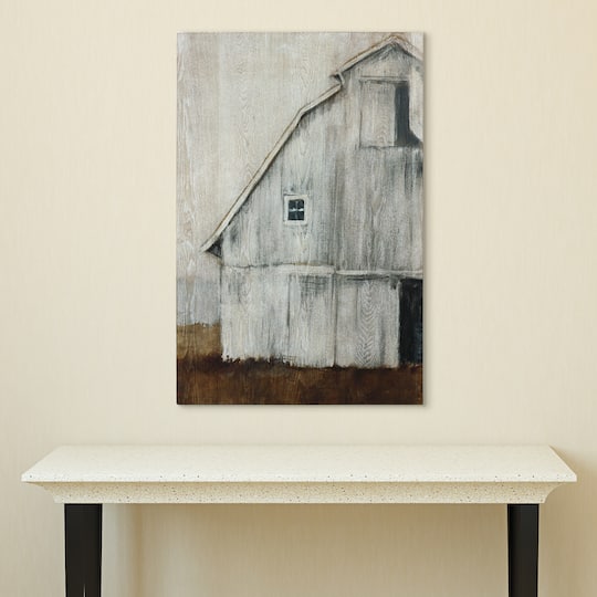 Empire Art Direct Frassino De Arte Legno 36" x 24" Abandoned Barn II Printed Wall Art
